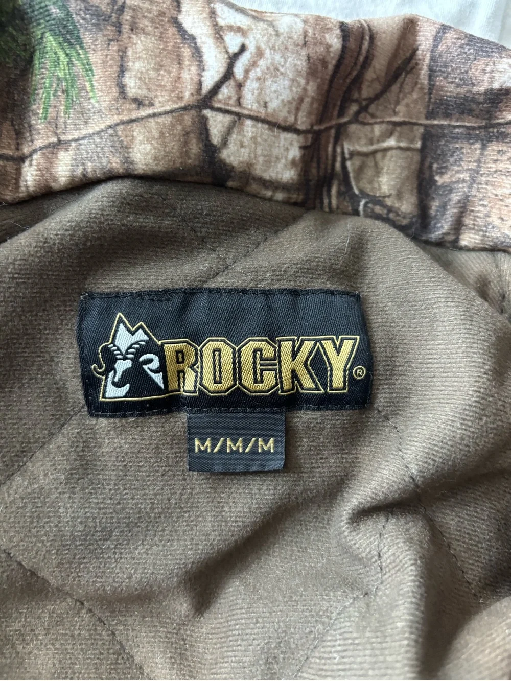 Rocky Camo Hooded Jacket - Brown, Green, Black